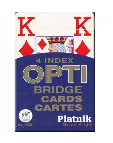 Jeu de Cartes OPTI Bridge Piatnik – bleu
