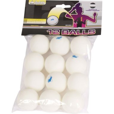 Tennis de Table Balle Standard blanche – 12 pièces