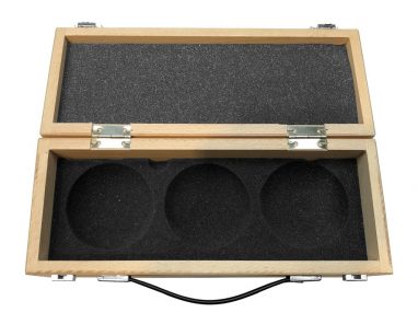 Coffret en Bois pour 3 Boules