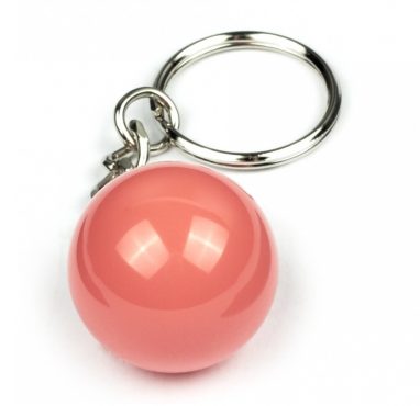 Porte-clé Bille Billard Rose