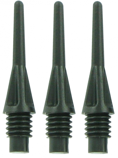 Dart Pointes Plastique Star Point par 100 pièces – noir