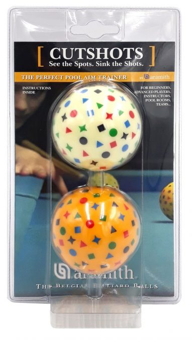 Billes Pool Aramith – Entrainement Cutshots 2 billes