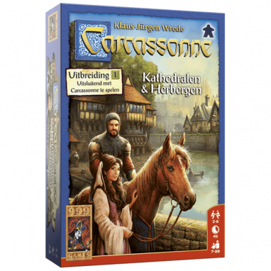 Carcassonne uitbreiding Kathedralen & Herbergen