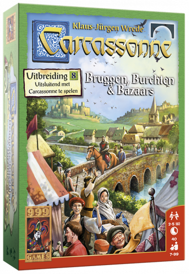 Carcassonne uitbreiding Bruggen, Burchten en Bazaars