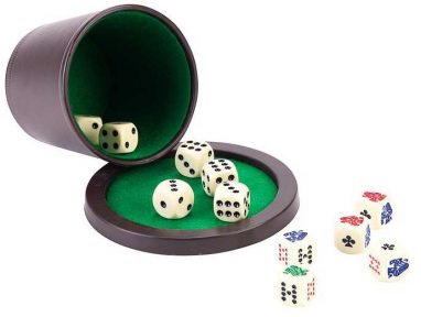 Poker Menteur Chapeau + dessous – brun