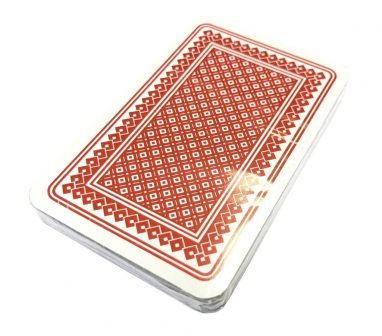 Jeu de Cartes Carlton 32 cartes Piket – français – rouge