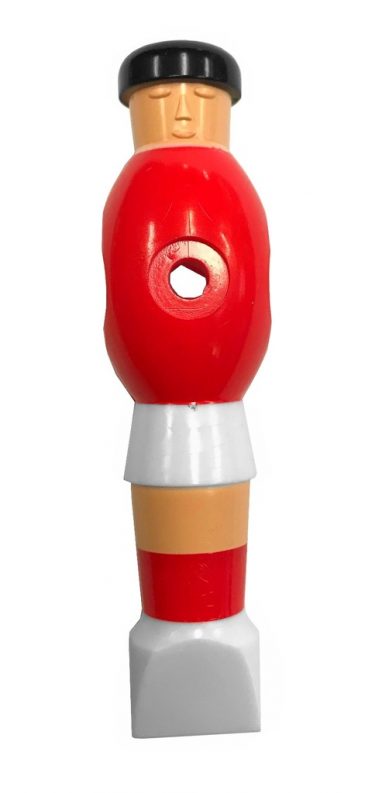 Joueur baby-foot Plastique Rouge