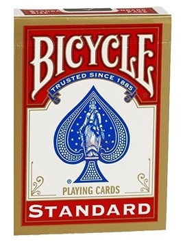 Jeu de Cartes Bicycle Standard Index – rouge