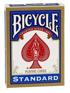 Jeu de Cartes Bicycle Standard Index – rouge