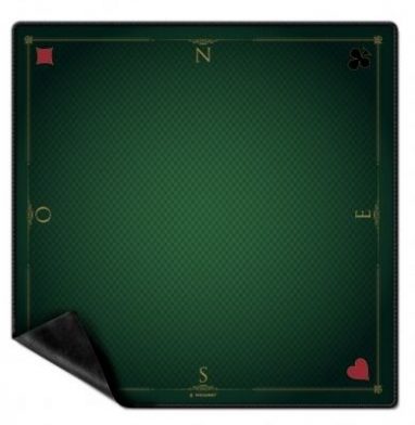 Tapis de Cartes Prestige Anti-glissant 60 x 60cm vert