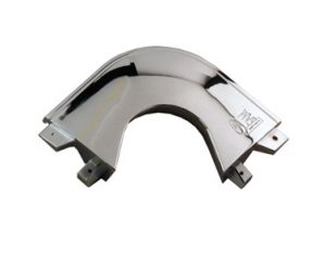 Coin SAM Aluminium Chromé