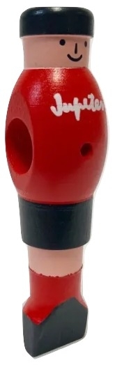 Joueur en bois Jupiter Rouge
