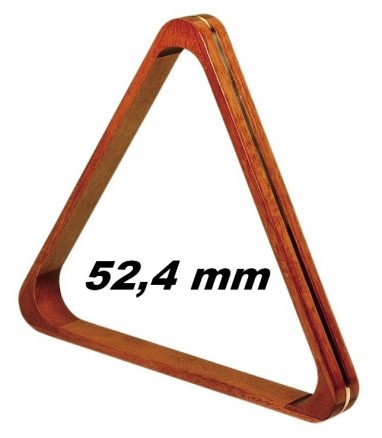 Triangle pour Snooker Deluxe Bois 52,4mm