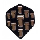 Dart Ailette Metronic 10 sets M097