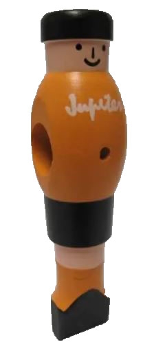 Joueur en bois Jupiter Orange