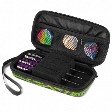 Etui fléchettes Red Dragon Monza Snakebite Vert