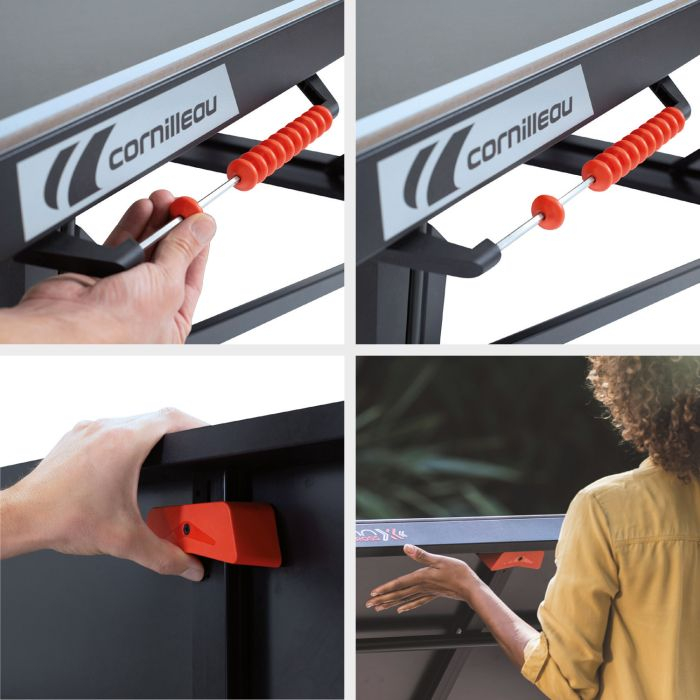 Table de Cornilleau 700X outdoor noir - Image 2