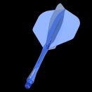 Dart Shaft+Veer Fusion Med – blauw