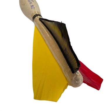 Fléchettes Belges en bois Widdy No.2 Official Tournament Darts noir/jaune/rouge
