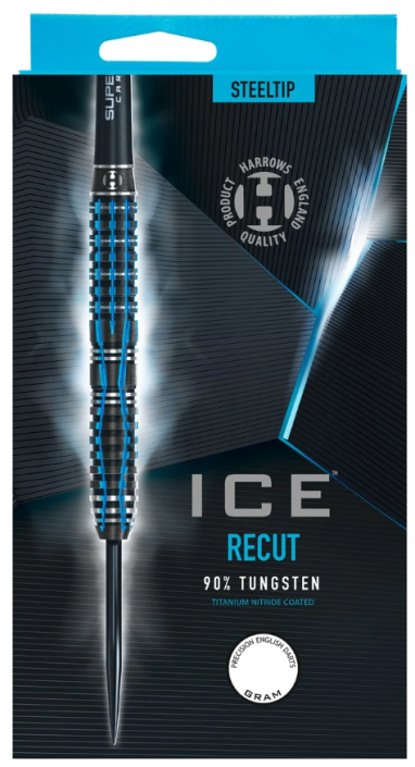 Fléchettes Harrows Ice Recut 90% Tungstene