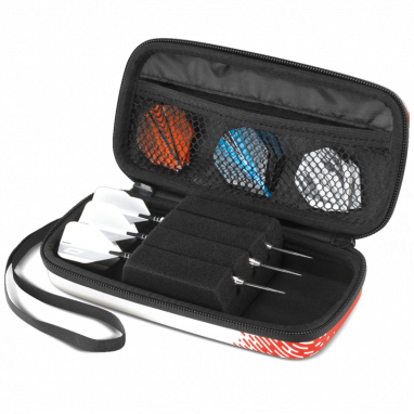 Etui fléchettes Red Dragon Monza Rouge-Blanc