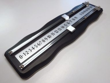 Compte-points Railscore 2 joueurs Noir/Argent