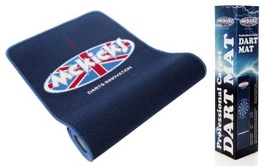 Tapis pour Darts McKicks Bleu 300x65cm