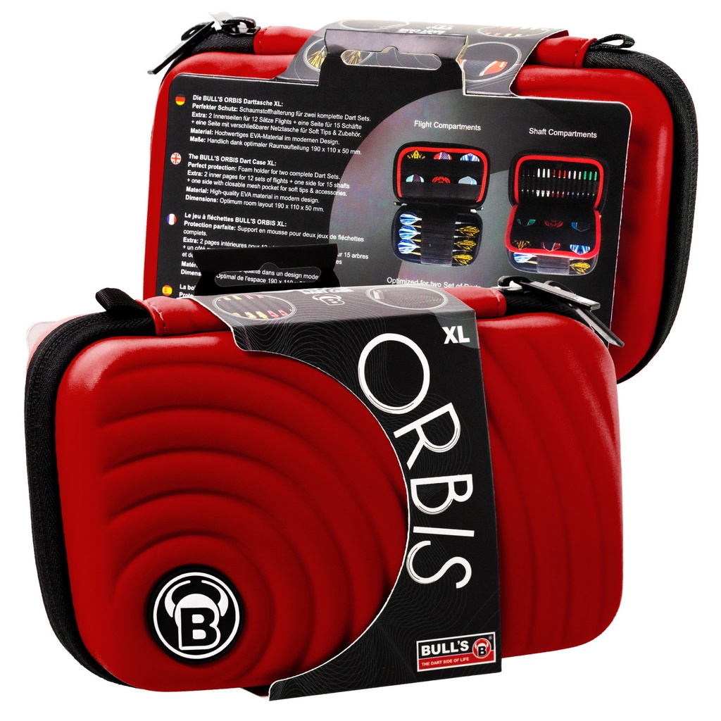 BULL'S ORBIS XL Dartcase red - Image 4