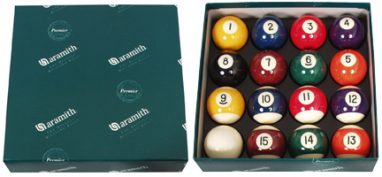 Jeu de Billes Pool 50,8mm Aramith