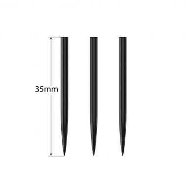 Black steeltip point 35 MM