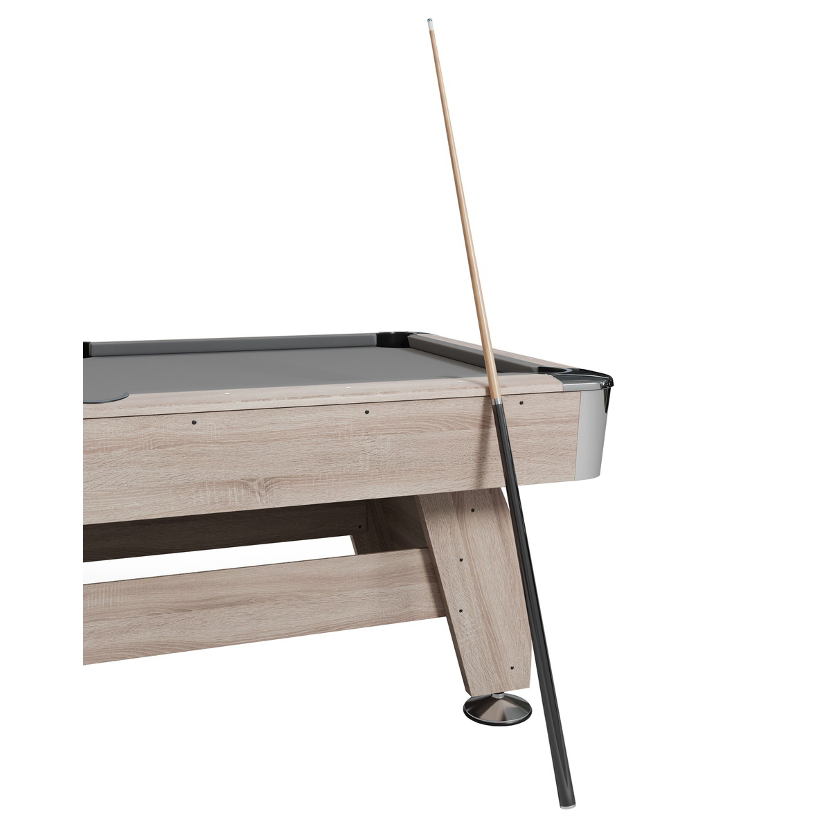 Table Jupiter 7ft bois/gris - Image 3