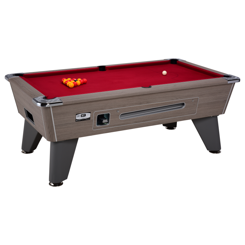 Billard Olga 7ft chêne/gris avec monnayeur - Image 5
