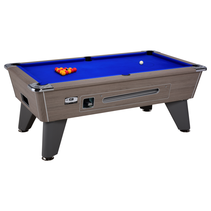 Billard Olga 7ft chêne/gris avec monnayeur - Image 3