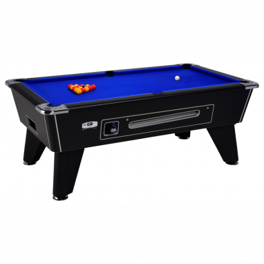 Billard Olga 7ft noir avec monnayeur