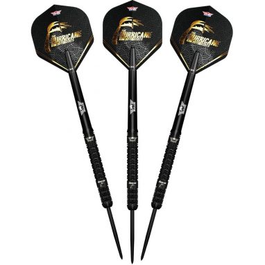 Fléchettes Bull&rsquo;s Kim Huybrechts E2 Full Black 90% Tungsten