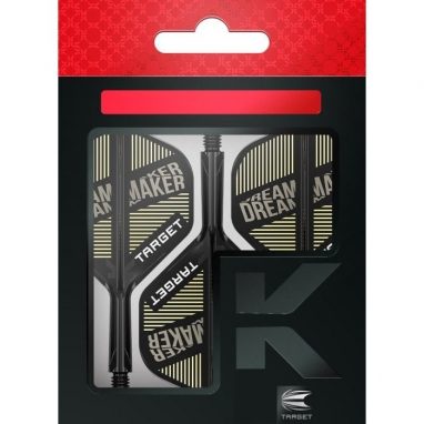 Ailettes Target Kflex noir N°2 Dimitri Van Den Bergh